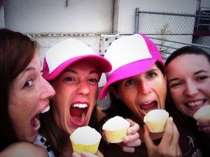 Nuun HTC Lemonade Cupcakes