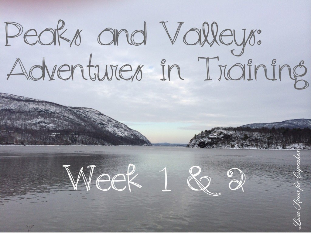 Peaks and Valleys: Adventures in Training Week 1 & 2