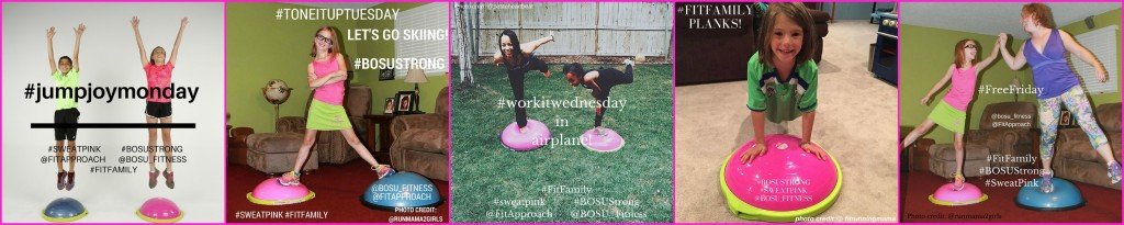 BOSU #fitfamily Challenge Prompts